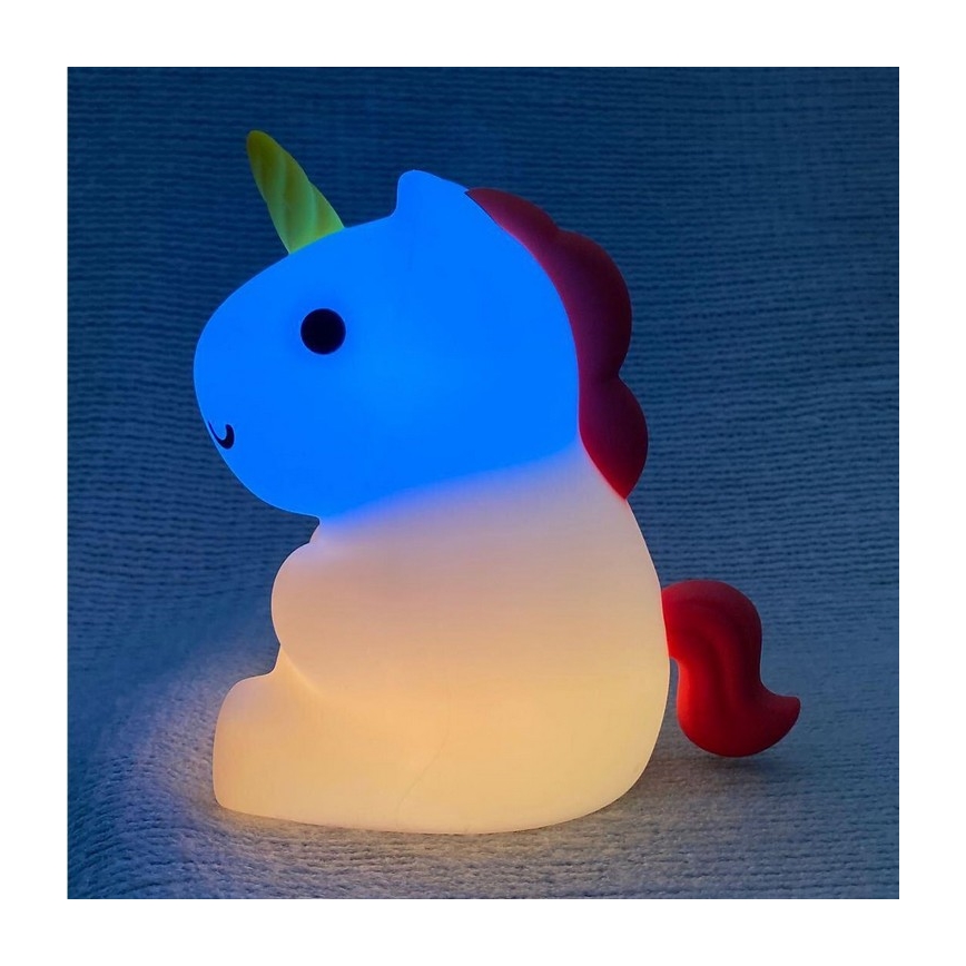 MegaLight - LED RGB Dimmable rechargeable children's touch lamp MAGGY MAGIC LED/5V