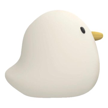 MegaLight - LED RGB Rechargeable children's touch bathtub lamp SWIMMY DUCK LED/5V IP67