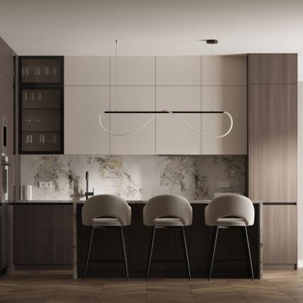 MELECA LED Cable Pendant Light LED/36W/230V 3000/4000/6000K 160 cm Black