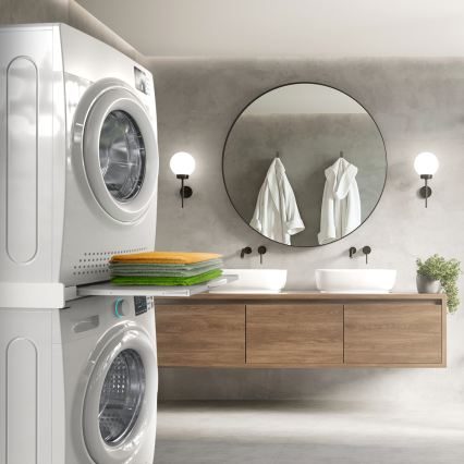 Meliconi 656114 - 70 cm White Stacking Spacer for Washer and Dryer