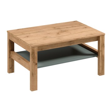 MENTA Coffee Table 90x45 cm Wotan Oak/Green