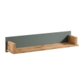MENTA Shelf 110x20x21 cm Wotan Oak/Green