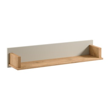 MENTA Shelf 110x20x21 cm Wotan Oak/Grey