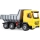 Mercedes Dump Truck, 66 cm, Yellow/Gray