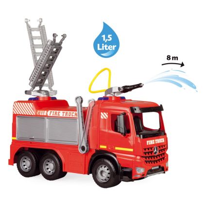 Mercedes Fire Truck, 65 cm, Red