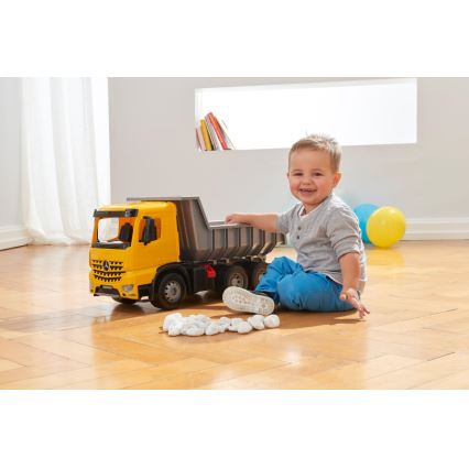 Mercedes GIGA TRUCKS 65 cm Dump Truck – Yellow/Grey