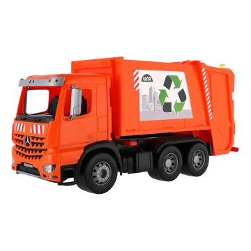 Mercedes WORXX Garbage Truck, 53 cm, Orange