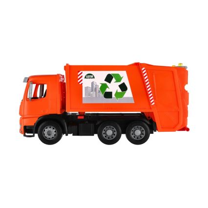 Mercedes WORXX Garbage Truck, 53 cm, Orange