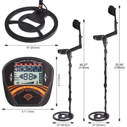 Metal detector 18V 2x6LR61