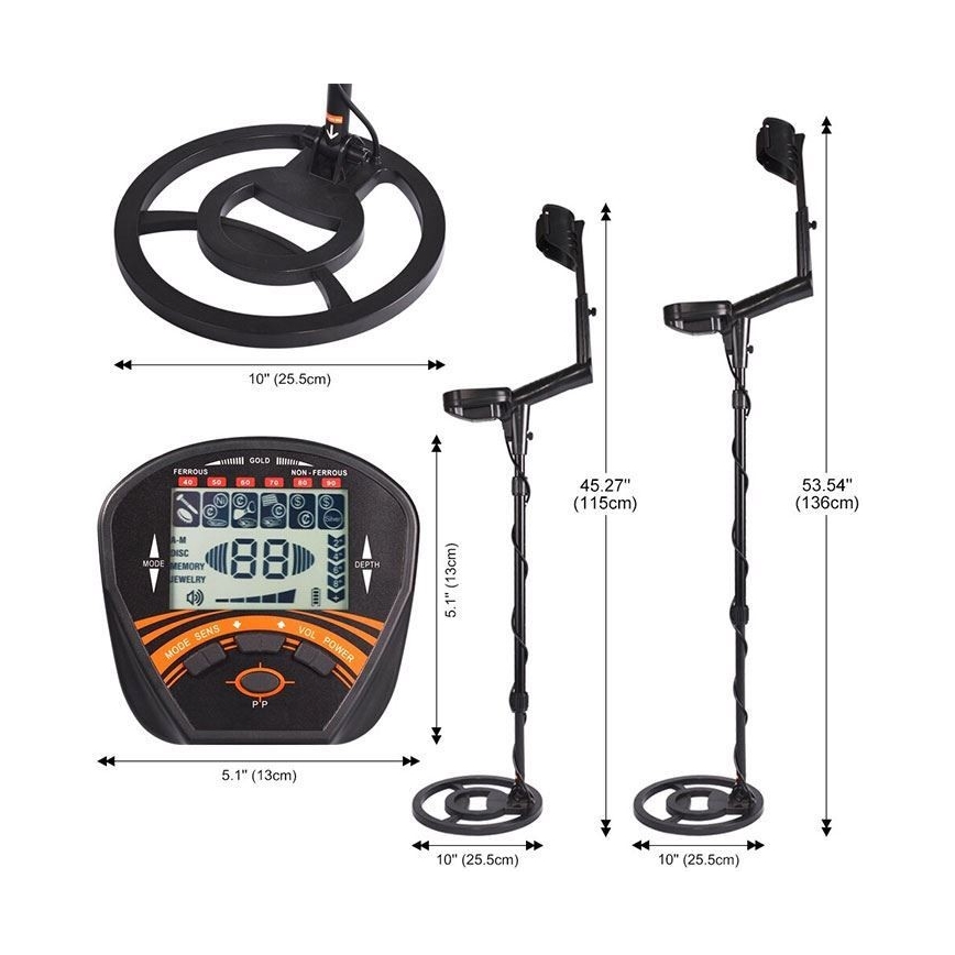 Metal detector 18V 2x6LR61