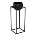 Metal flowerpot 81,3x29 cm black
