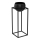 Metal flowerpot 81,3x29 cm black