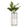 Metal flowerpot LOFT 42x20 cm gold/white