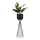 Metal flowerpot LOFT 68x20 cm black