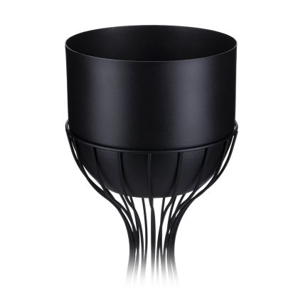 Metal flowerpot LOFT 68x20 cm black