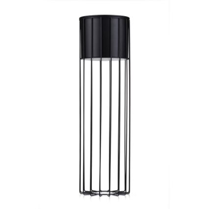 Metal flowerpot LOFT 70x20 cm black