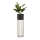 Metal flowerpot LOFT 70x20 cm gold/black