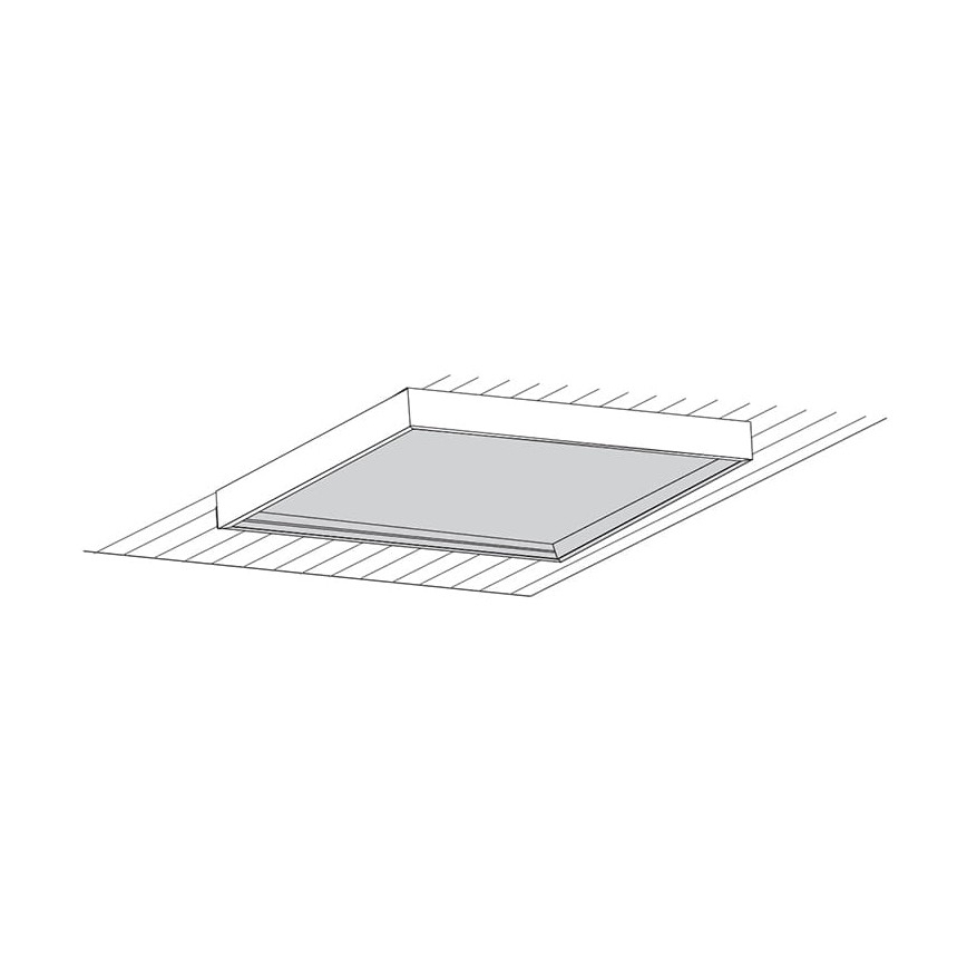 Metal frame for installation of LED panels 600x600mm