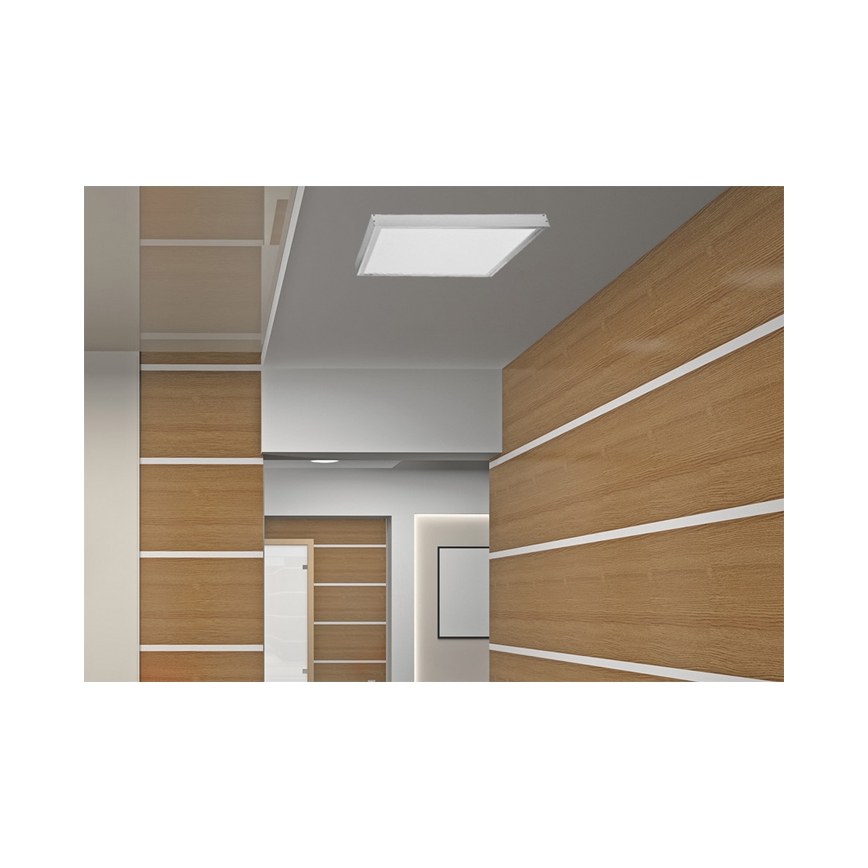 Metal frame for installation of LED panels ZEUS 1195x295mm