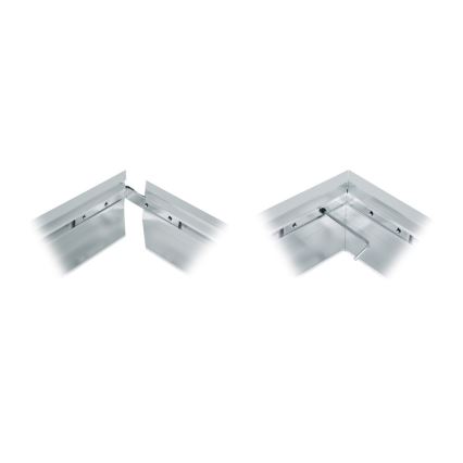 Metal frame for installation of LED panels ZEUS 1195x295mm
