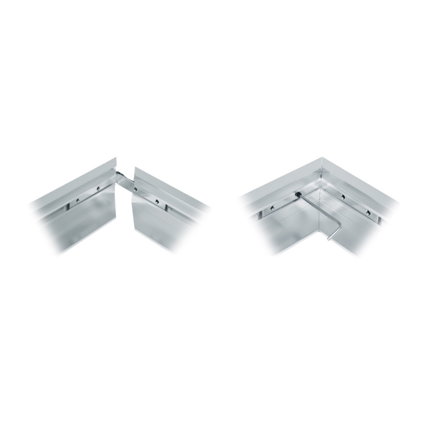 Metal frame for installation of LED panels ZEUS 1195x295mm