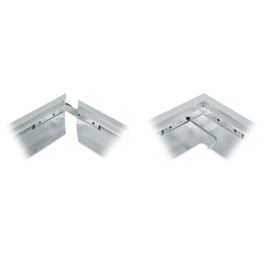 Metal frame for installation of LED panels ZEUS 1200x600mm