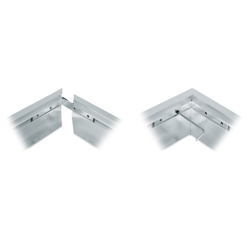 Metal frame for installation of LED panels ZEUS 595×595mm
