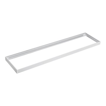 Metal frame for the installation of LED panels 1200x300 mm white