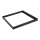 Metal frame for the installation of LED panels 600x600 mm black