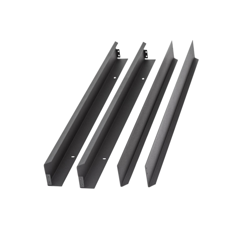 Metal frame for the installation of LED panels 600x600 mm black