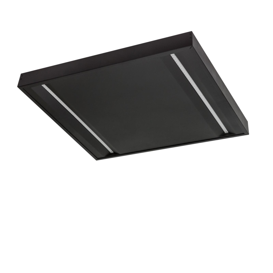 Metal frame for the installation of LED panels 600x600 mm black