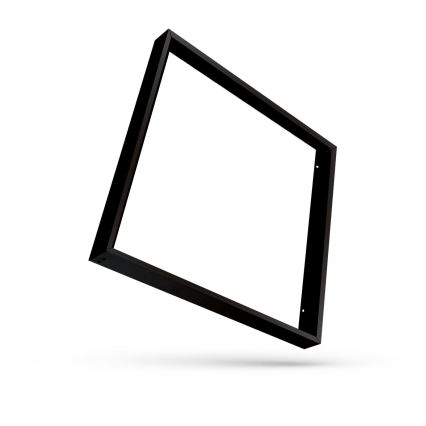 Metal frame for the installation of LED panels 600x600 mm black