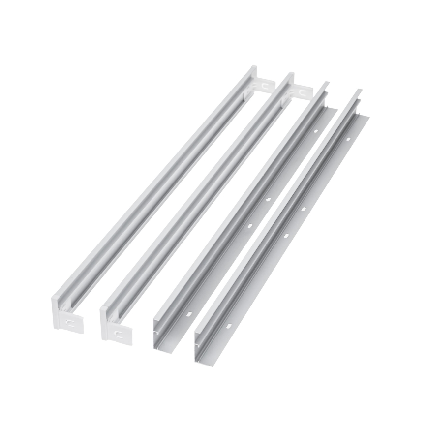 Metal frame for the installation of LED panels 600x600 mm white