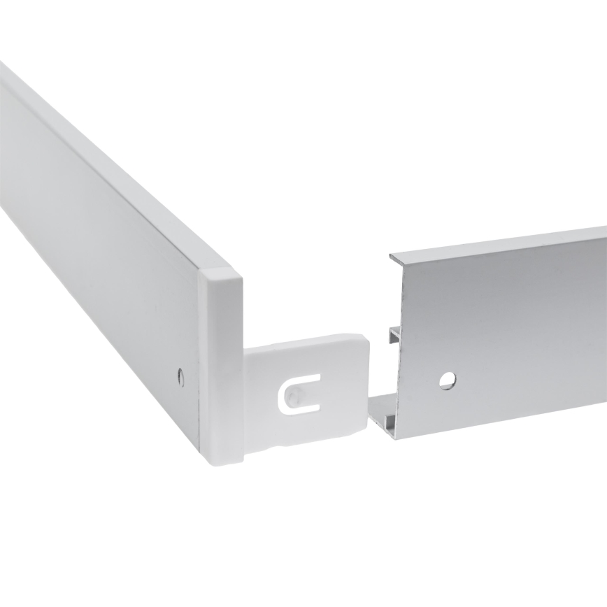 Metal frame for the installation of LED panels 600x600 mm white
