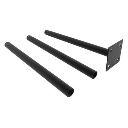 Metal pole with stand for solar light 3 m