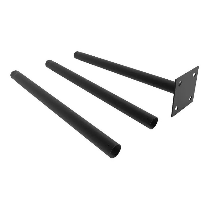 Metal pole with stand for solar light 3 m