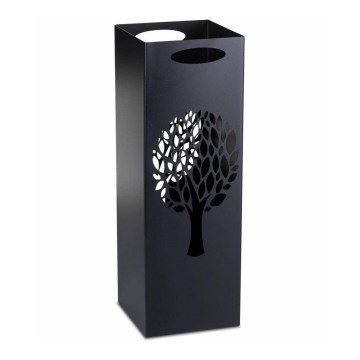 Metal umbrella stand INDUSTRIAL 60x21 cm black