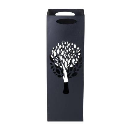 Metal umbrella stand INDUSTRIAL 60x21 cm black