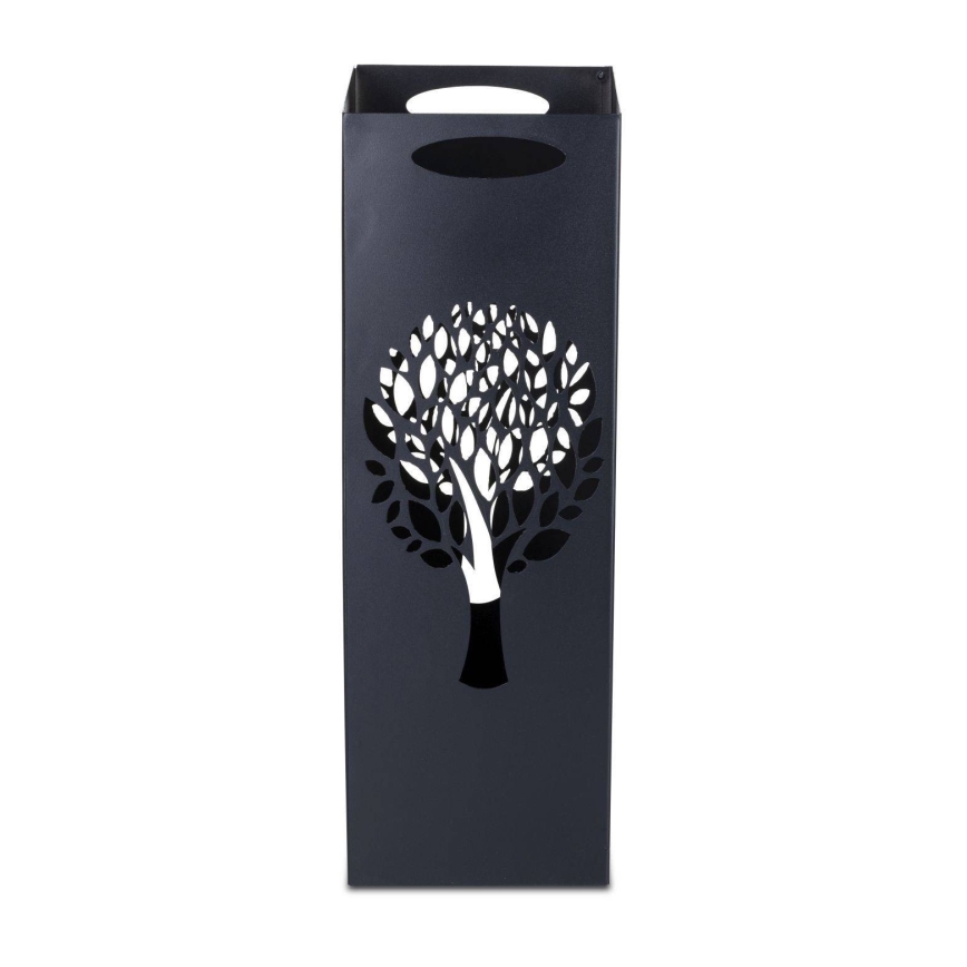 Metal umbrella stand INDUSTRIAL 60x21 cm black