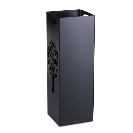 Metal umbrella stand INDUSTRIAL 60x21 cm black