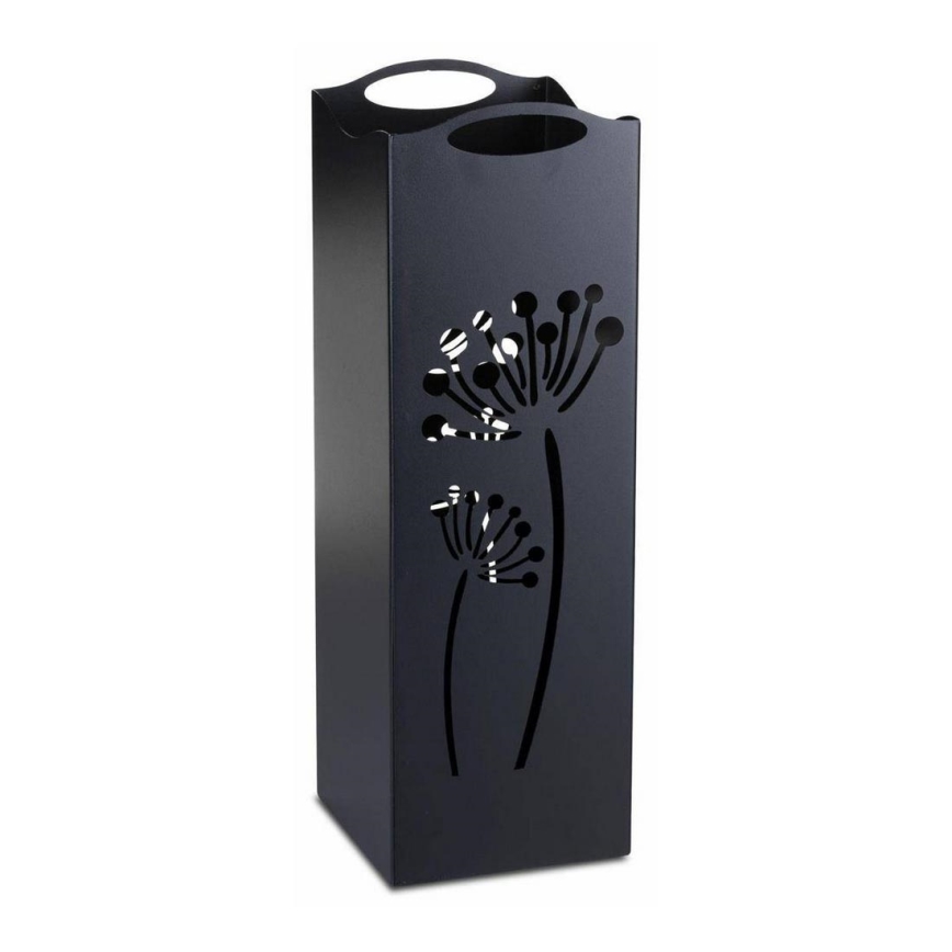 Metal umbrella stand INDUSTRIAL 60x21 cm black