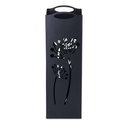 Metal umbrella stand INDUSTRIAL 60x21 cm black