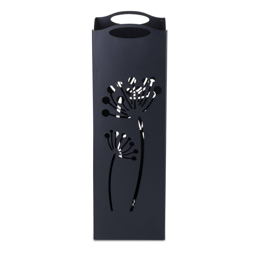 Metal umbrella stand INDUSTRIAL 60x21 cm black