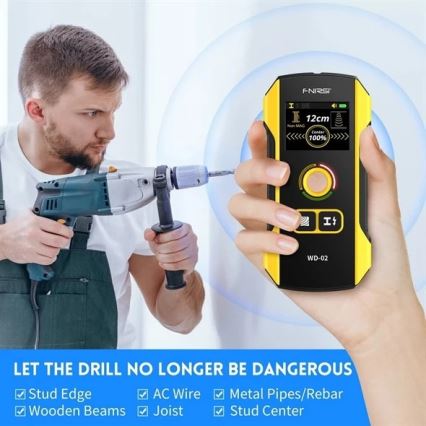 Metal, Voltage and Inhomogeneity Detector, 300 mAh, 5 V