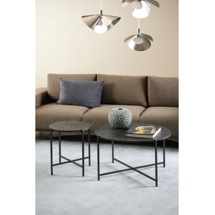 MIA Anthracite Side Table