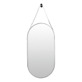 MIAMI 100x50 cm Wall Mirror, Silver