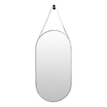 MIAMI 100x50 cm Wall Mirror, Silver