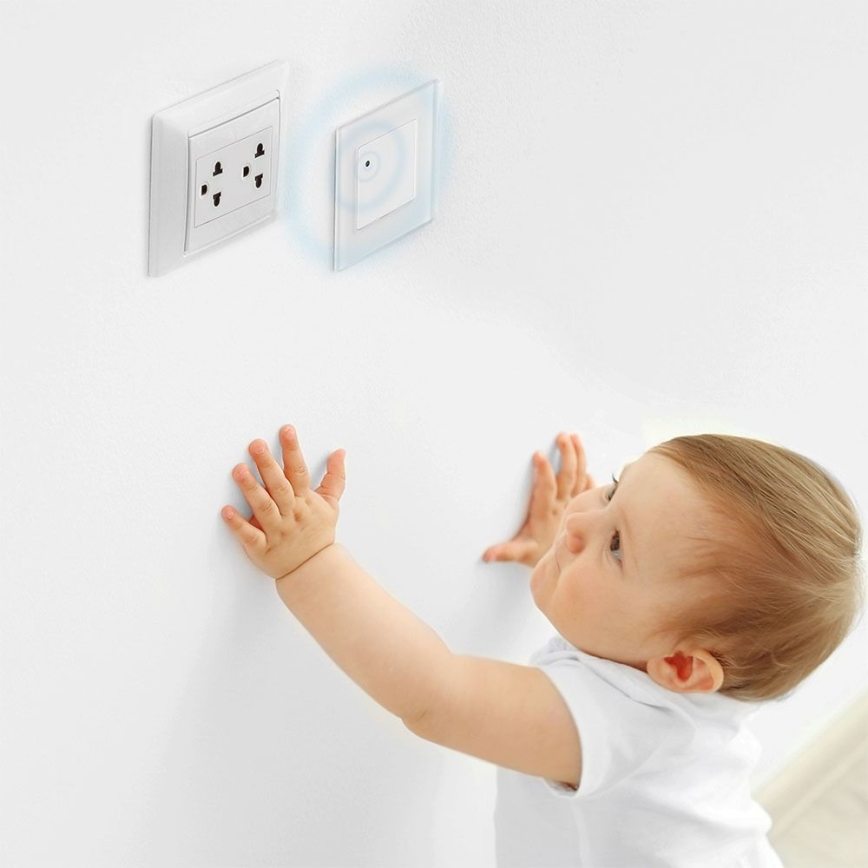 Microwave motion sensor 180° 300W/230V white