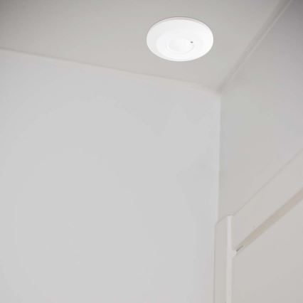 Microwave motion sensor 360° 230V white