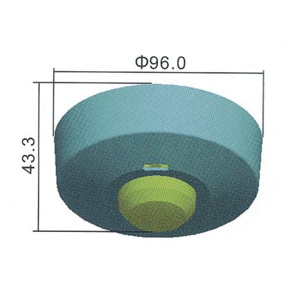 Microwave motion sensor MW B 360° 1200W/230V white